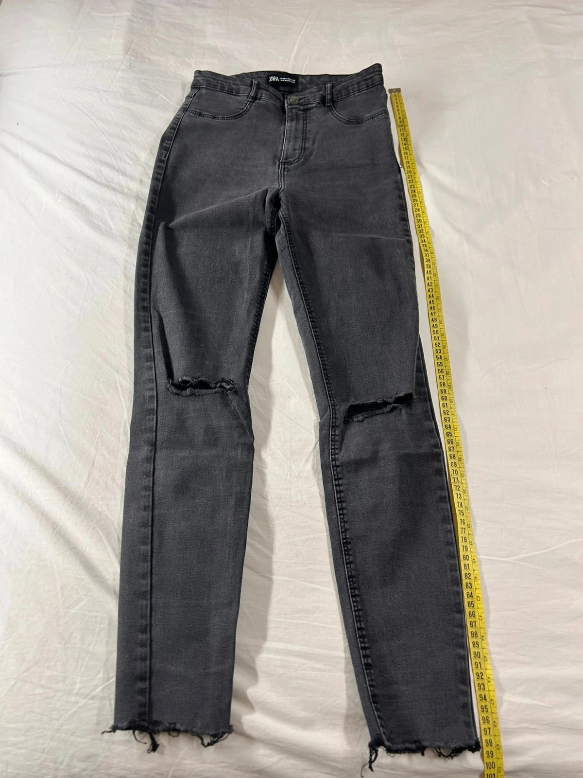 Jeans slim preto Zara – photo 2